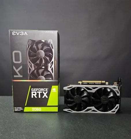 Placa de Vídeo RTX 2060 KO Ultra Gaming EVGA NVIDIA GeForce, 6 GB