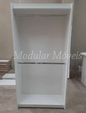 Closet 4 Peças - Branco 100% MDF - Foto 4