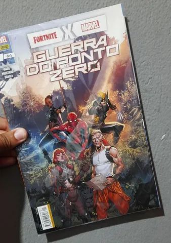 Livro Fortnite X Marvel: A Guerra Do Ponto Zero