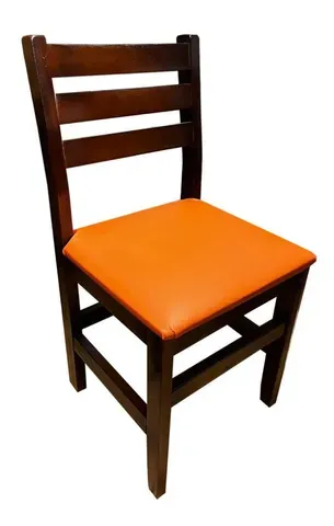 Cadeiras Coloridas com Assento Estofado Maciço