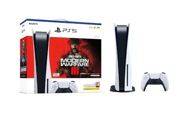 Playstation 5 Slim Edição Limitada Call Of Duty: Modern Warfare 3 Bundle Novo Lacrado