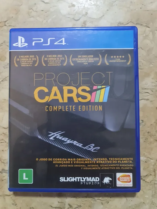 Jogo para PS4, Project Cars: Complete Edition, Semi-Novo