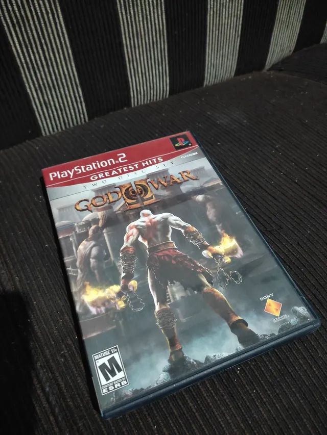 Jogo Novo Midia Fisica God of War 2 Greatest Hits para Ps2