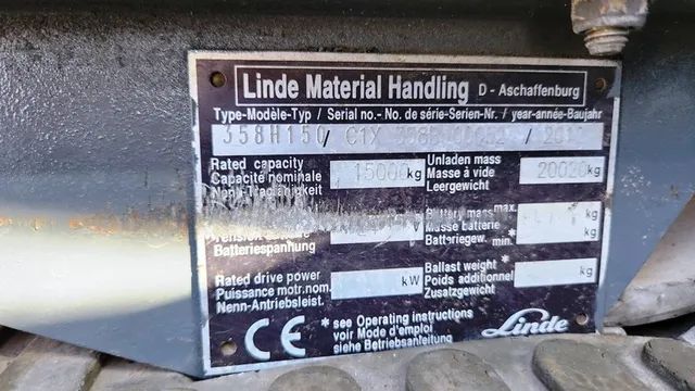 Empilhadeira Linde, modelo H150D, ano 2012 - Foto 4