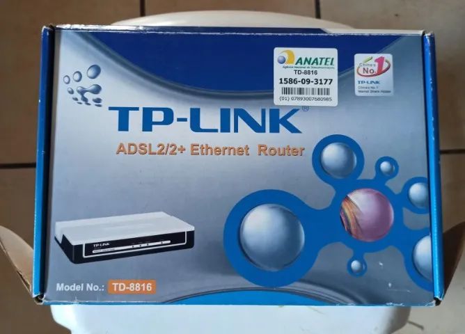 TP-Link ADSL2/2+ Ethernet Router TD-8816