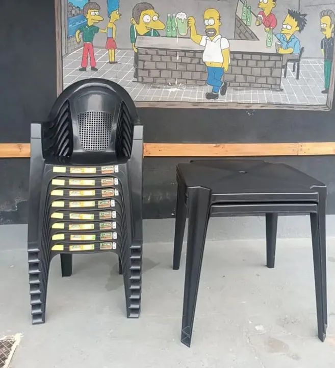 Conjunto de mesas reforçado  - Foto 3