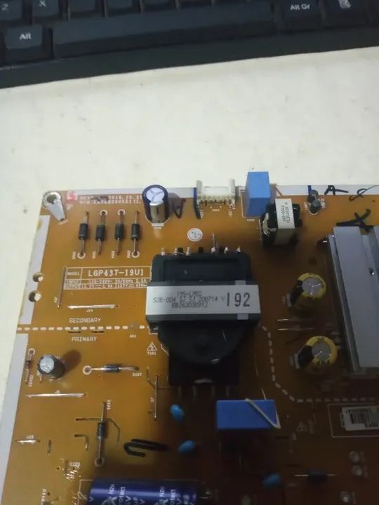 Placa Fonte Tv Lg 43un7300psc - Foto 5