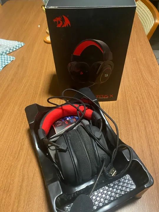 Fone Headset Gamer Redragon Zeus - Foto 2