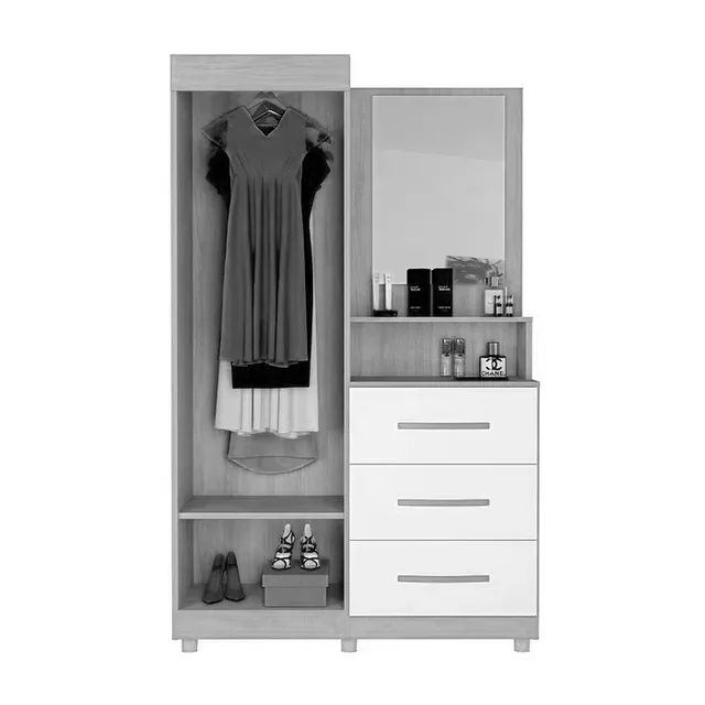 Roupeiro/Cômoda com Espelho OFERTA tt54 - Foto 3