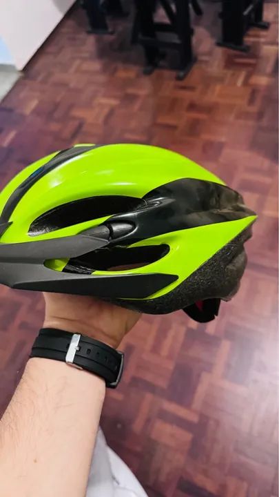 Capacete Ciclismo Adulto - Verde - Foto 5