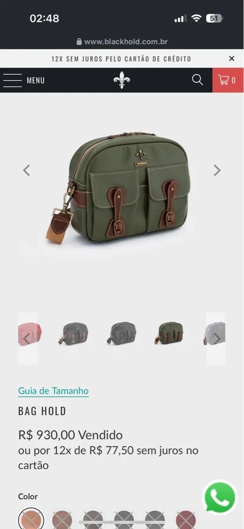 Bolsa Black Hold  - Foto 3