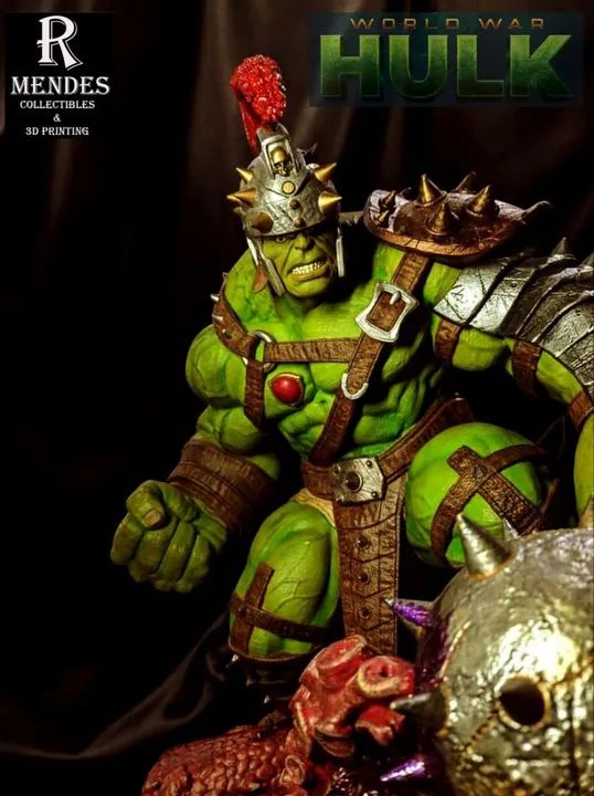 Hulk Gladiador - Estatua em resina Sideshow Ironstudios - Foto 2