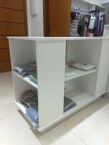 balcão branco para loja - Foto 3