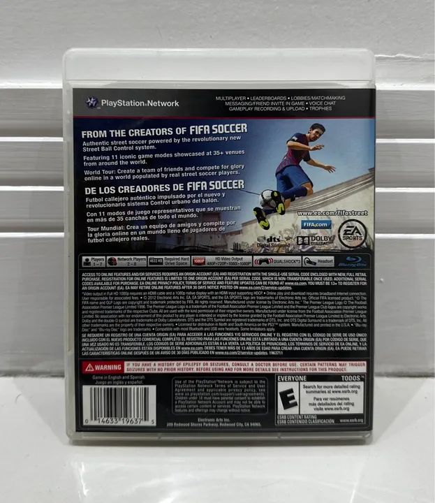 Jogo Fifa Street de Videogame Playstation 3 PS3 Original  - Foto 2