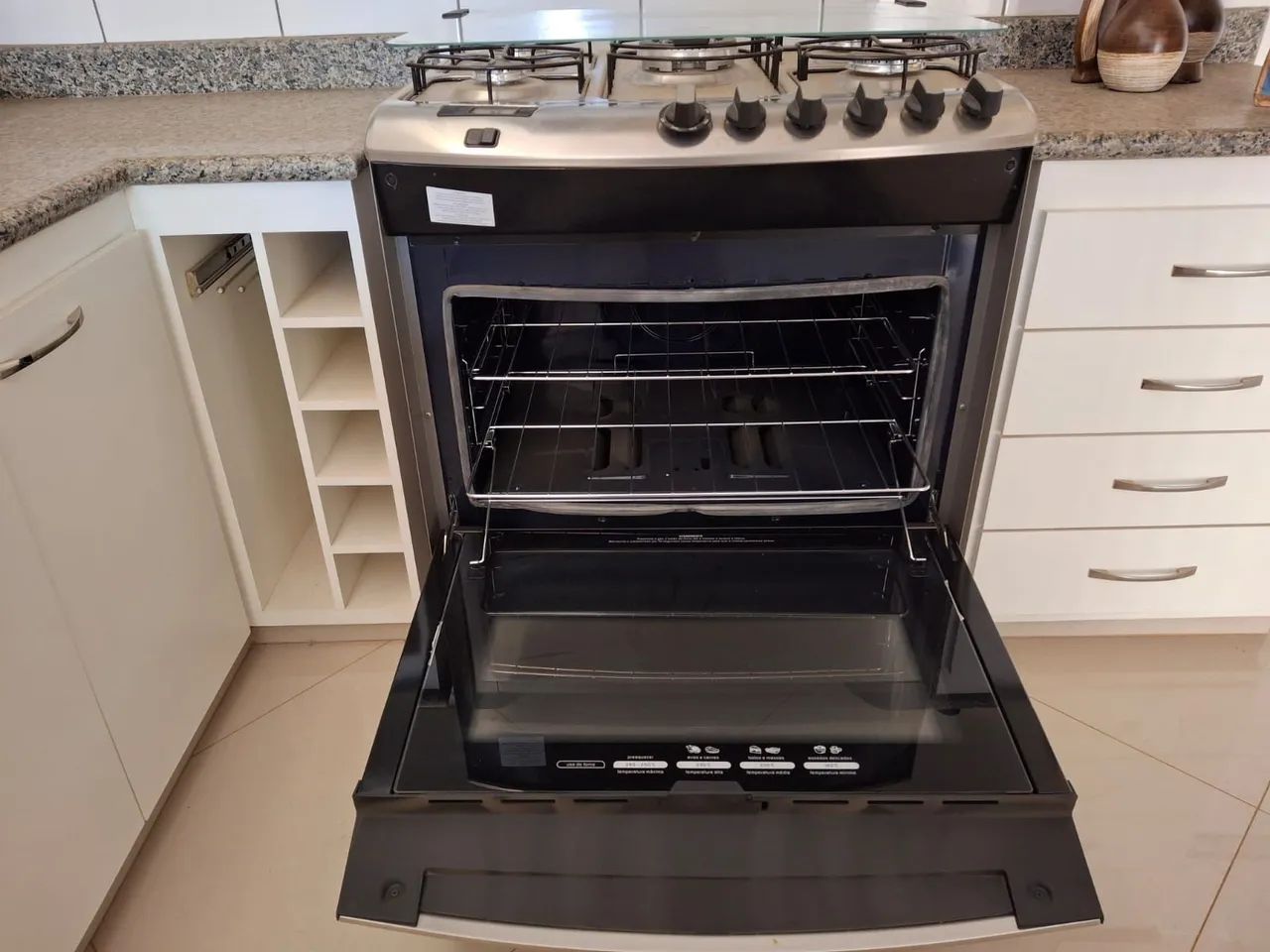 Fogão Brastemp 05 Bocas com Turbo chama  - Foto 3