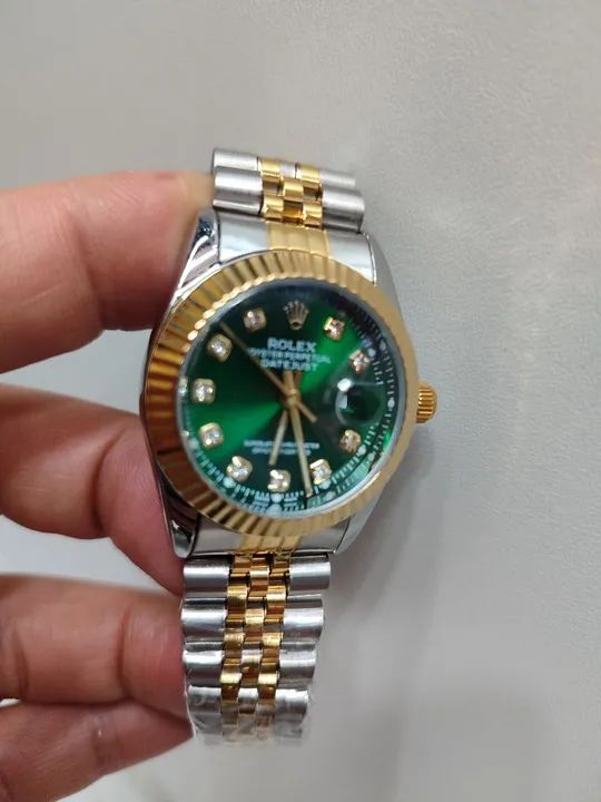 Relógio feminino pulseira de aço  - Foto 2
