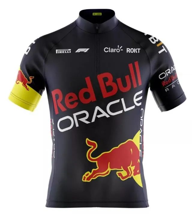 camisa Red bull nova com Bolso 