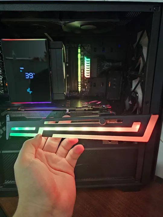 Suporte ARGB para placa de video - Foto 5