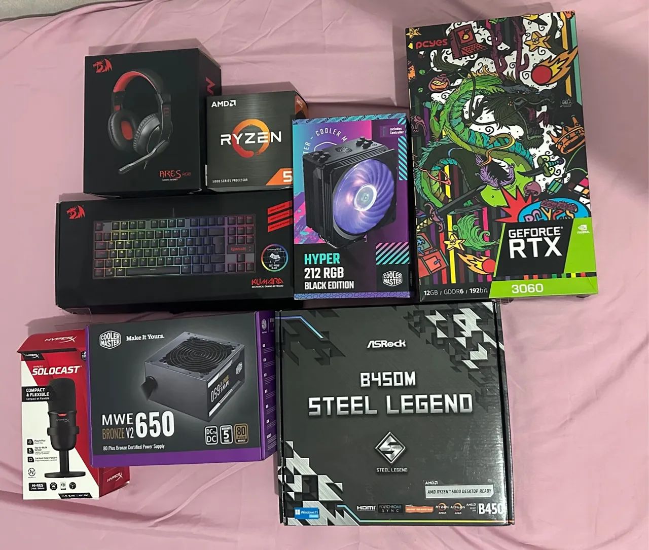 PC Gamer Seminovo Completo - AMD Ryzen 5000 + GeForce RTX 3060 - Foto 2