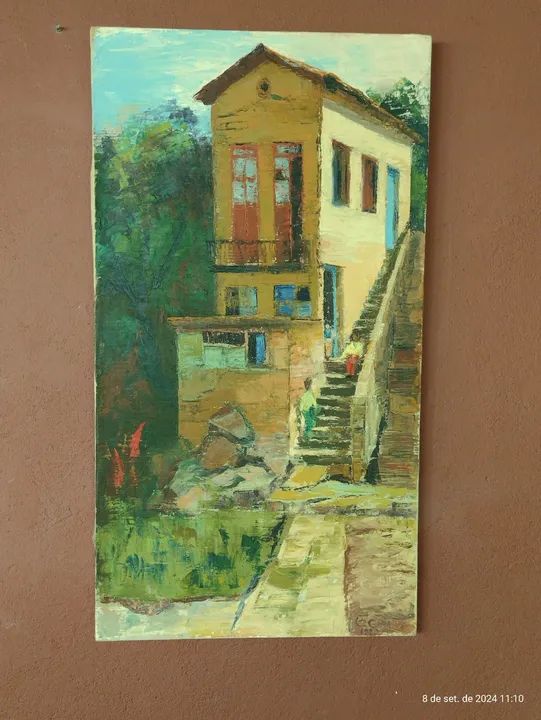 Obra de arte antiga do ano 1.983 - Foto 3