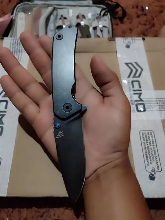 Canivete Srm 9008 aço 12c27 