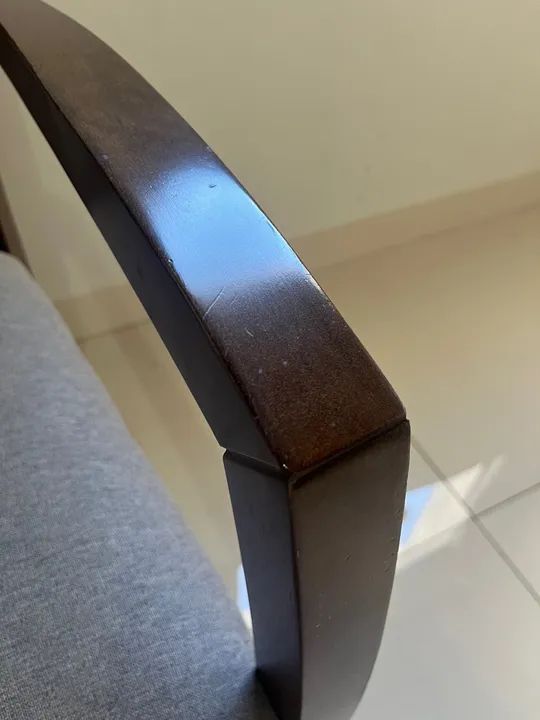 Poltrona de Madeira Maciça - Foto 5