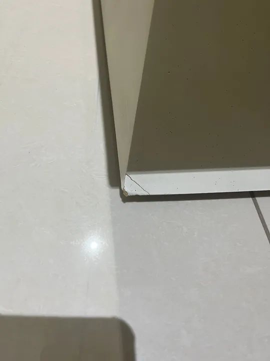 Mesa de Centro em Vidro e Laca branca - Foto 5