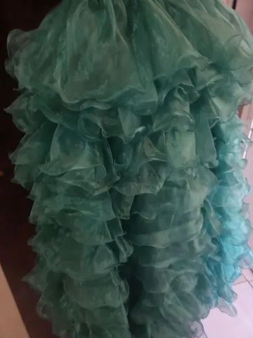 Vestido de festa verde - Foto 3