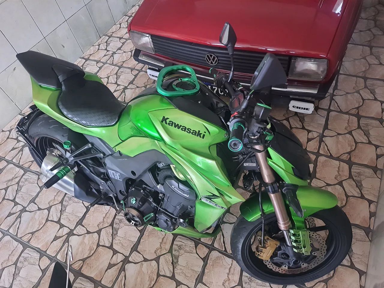 Kawasaki z1000 2015- doc ok - 48 000km - leilao - Foto 4