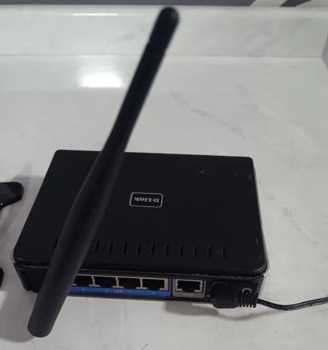 Modem D-Link Roteador WBR-1319 - Usado - Amplificador de Sinal- Em Perfeito Estado - Foto 6