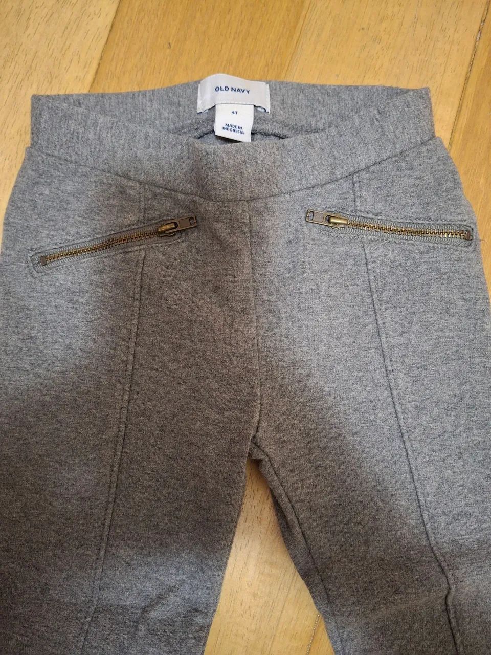 Calça Legging Infantil Old Navy Cinza - Foto 3
