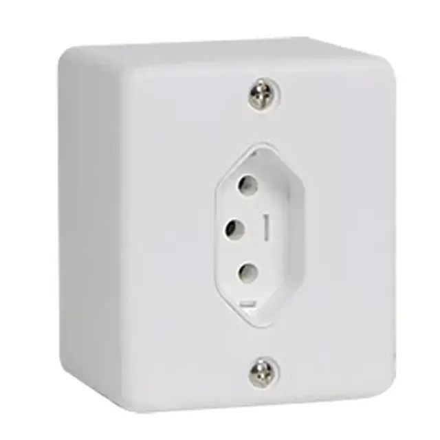 Tomada Sobrep 10A BR ILUMI BOX