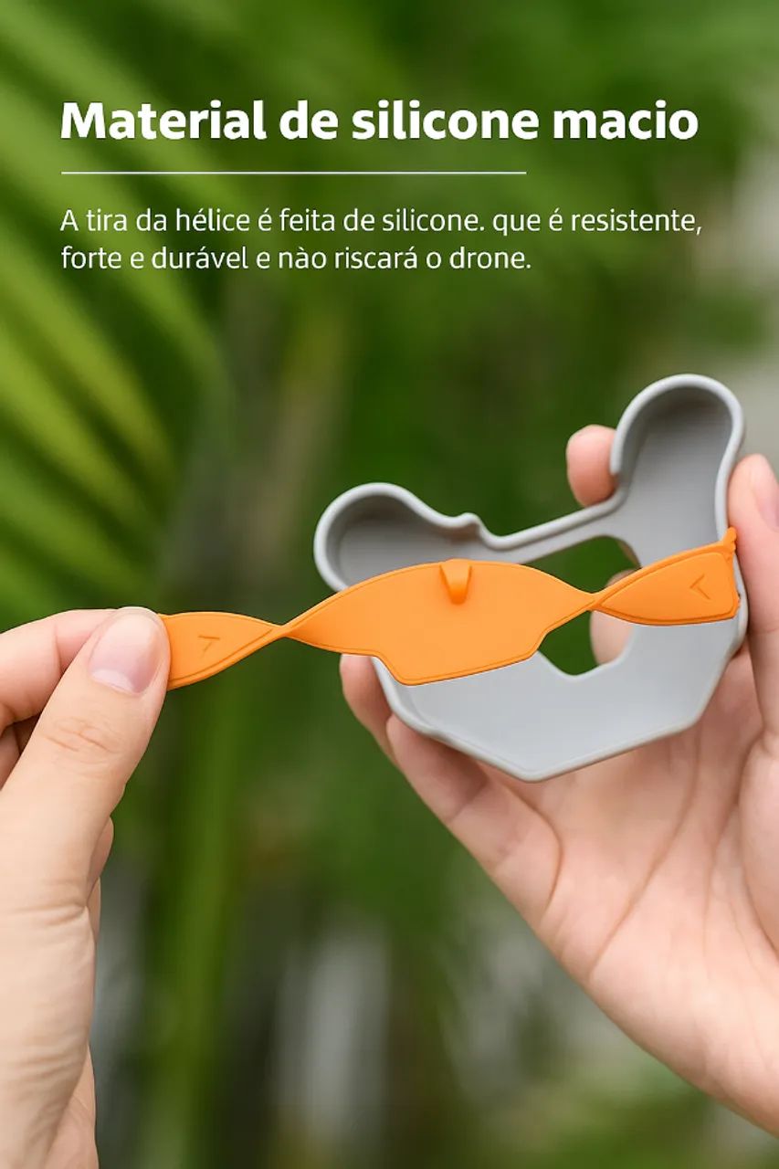[Novo] Suporte de hélice para DJI Mini 4K/Mini 2 SE Suporte estabilizador de drone Cinto  - Foto 2