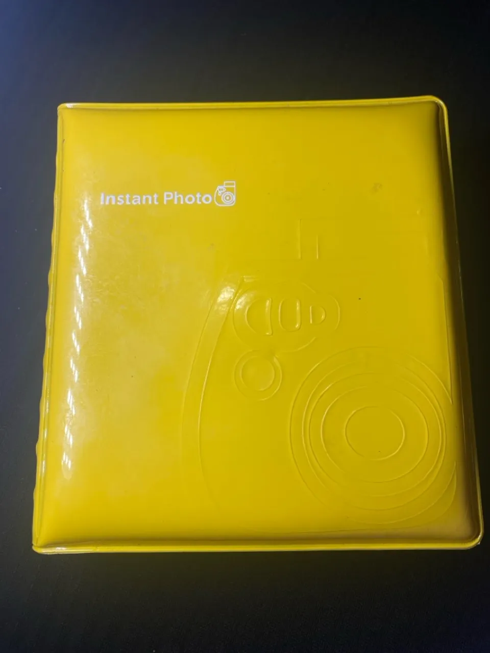 Fujifilm Instax mini foto álbum - 60 fotos - amarelo - importado