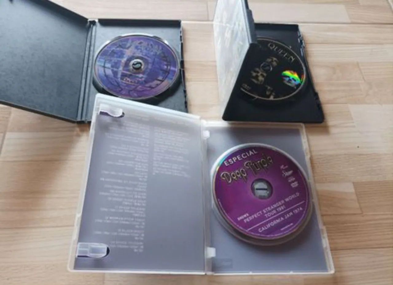 DVDs de Rock Clássico: Deep Purple, Queen e Def Leppard - Foto 4