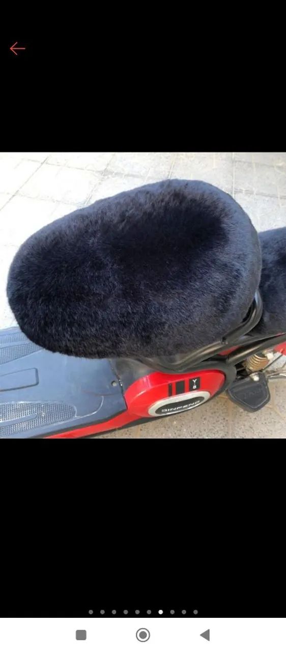 Bicicleta scooter elétrica com acessórios - Foto 5