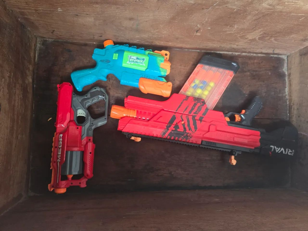 Kit de armas Nerf para brincar! - Foto 3
