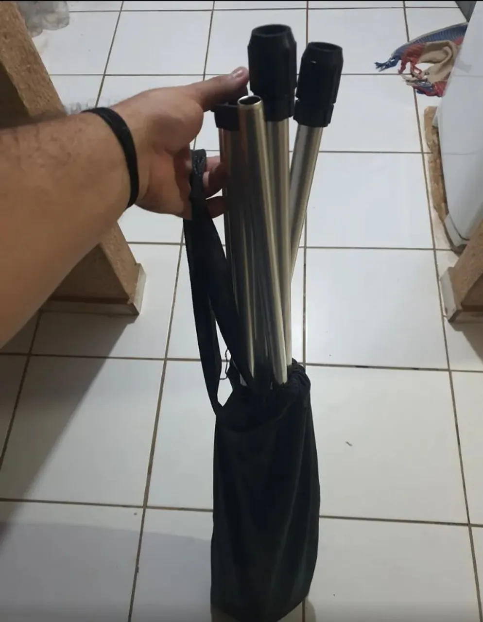Tripé portátil para fotos e vídeos - Novo