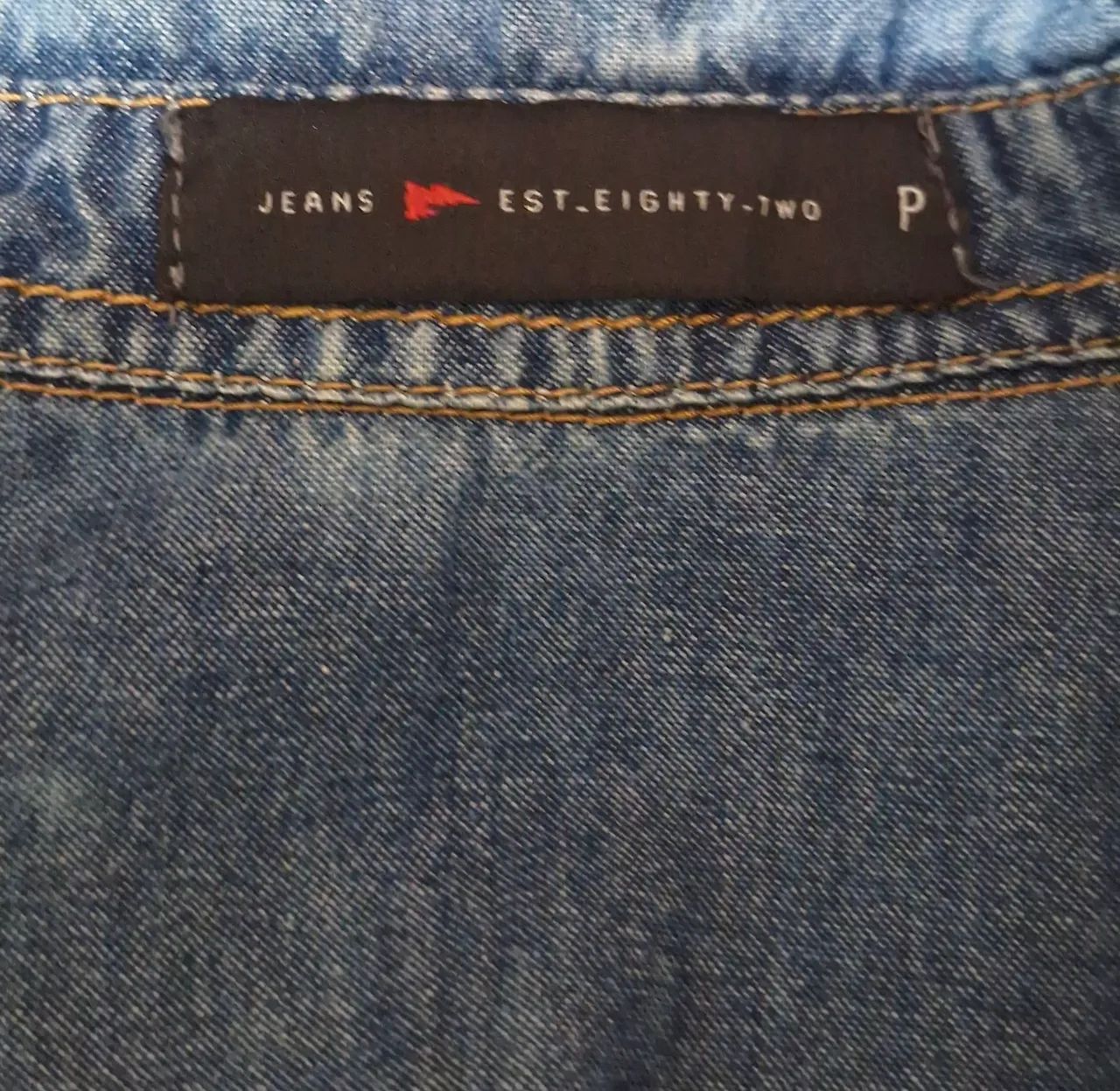 Camisa masculina jeans mesclado  - Foto 5