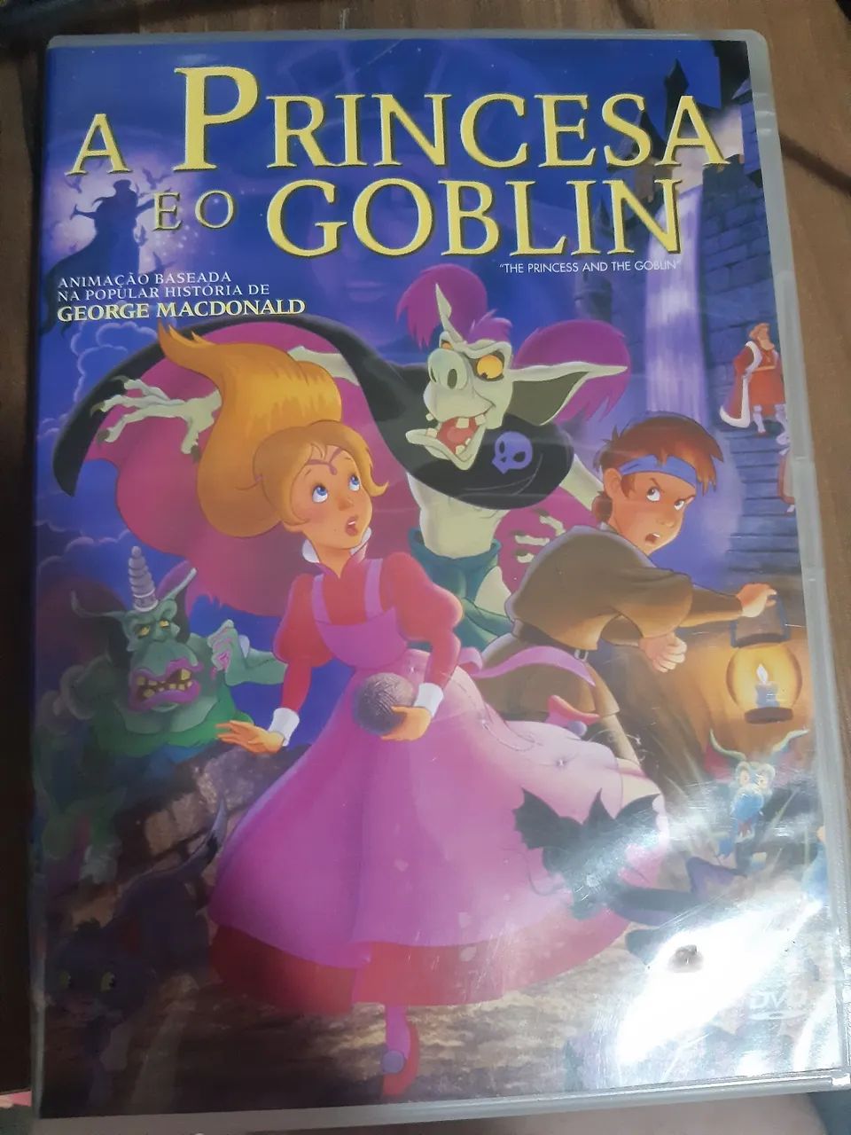 Dvd a princesa e o goblin
