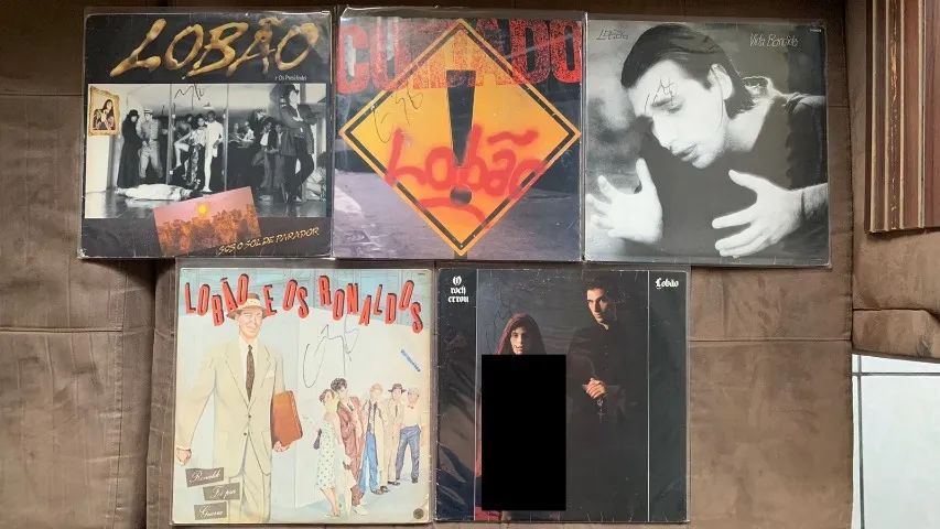 Discos de vinil LP rock internacional e nacional - Foto 2