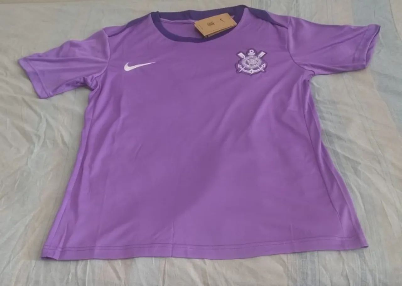 Camisa do Corinthians Roxa Modelo Novo Tamanhos disponíveis P / M / EGG