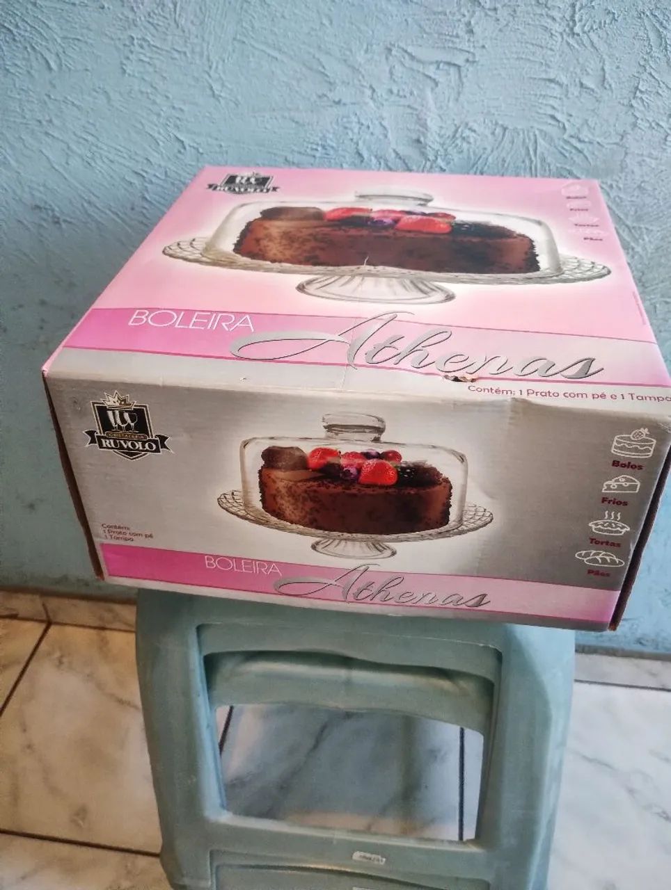 Boleira de vidro  - Foto 2