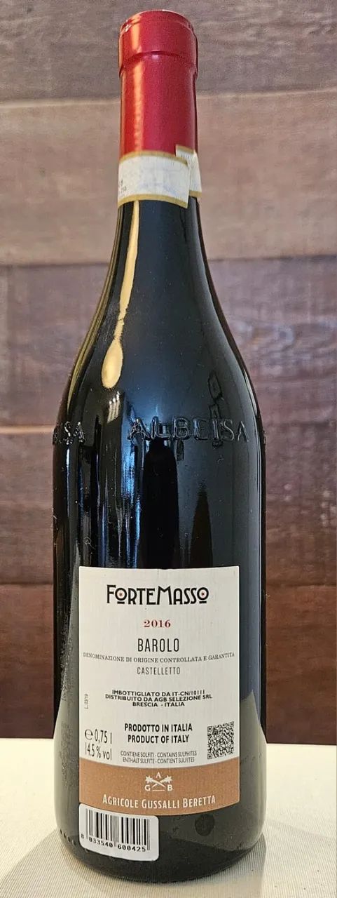 Vinho Barolo Fortemasso Castelletto 2016 - Foto 3