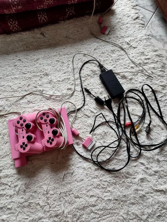 Playstation 2 Rosa DESBLOQUEADO - Foto 5
