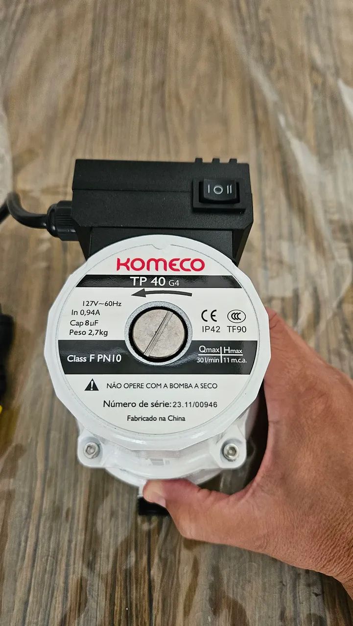 Mini Bomba TP 40 - G4 127v (Ferro) - Foto 4