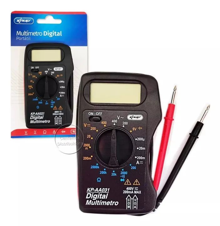 Multímetro Digital Knup Kp-aa031