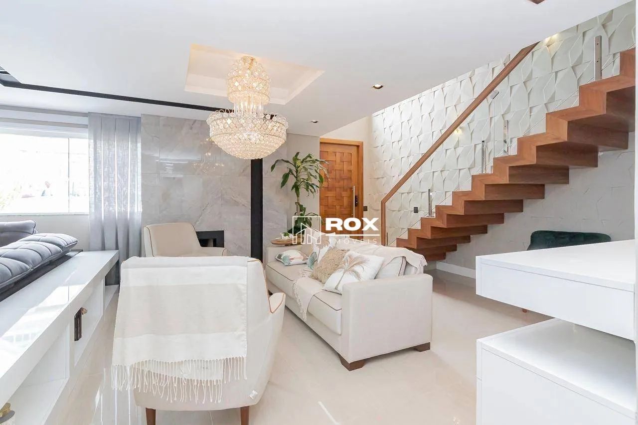 Casa mobiliada, em condomínio, 4 suítes para alugar - Santa Cândida - Curitiba/PR - Foto 7