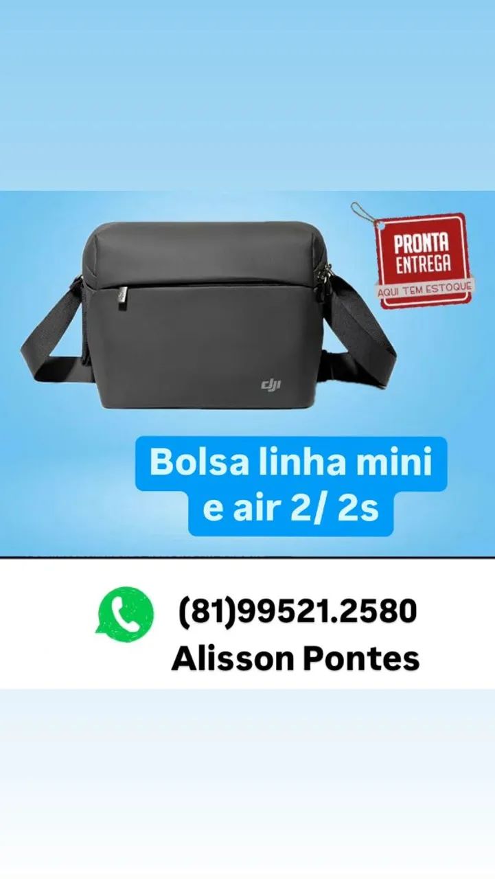 Bolsa para DJI Mini 2 e Air 2s a partir de 100 reais