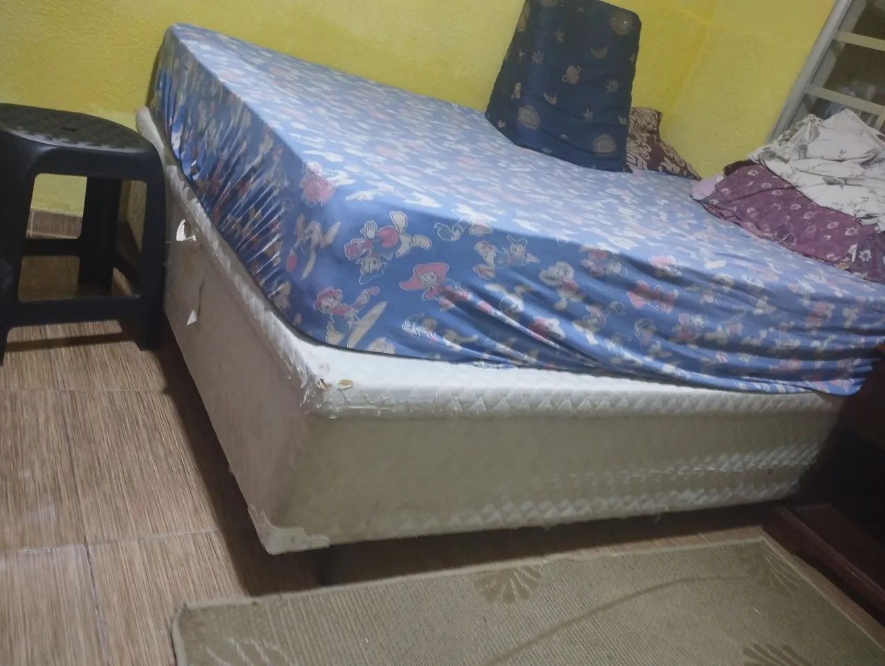 Cama box com baú king 